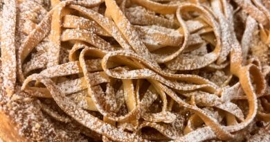 MENS SANA IN CORPORE SANO Torta di tagliatelle
