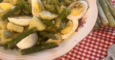 Mens sana in corpore sano: insalata di patate, asparagi e uova