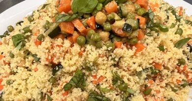 Mens sana in corpore sano: cous cous di Primavera