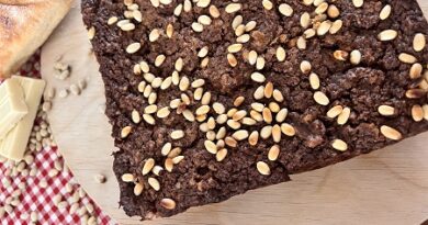 Mens sana in corpore sano: torta di pane e cioccolato