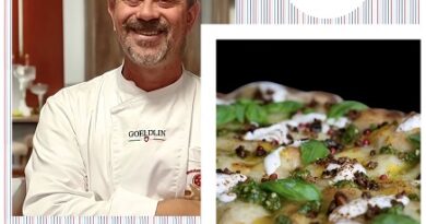 A voi la pizza con il guanciale croccante