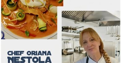 Gazpacho con ricotta mantecata al limone