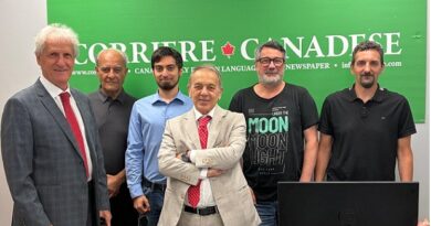 Il Corriere Canadese dà il benvenuto al nuovo Console Generale Bertozzi