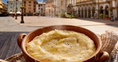 Dalle malghe d’alta quota, la polenta concia